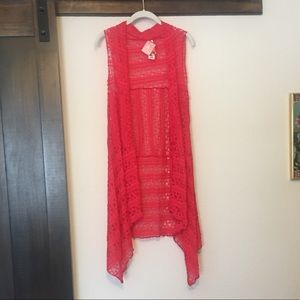 Lace “Honeyme” vest